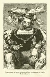 Illustration pour les œuvres de Rabelais